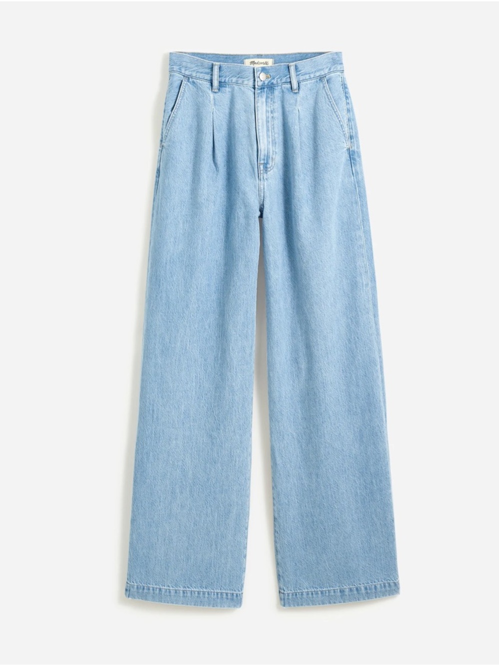 Madewell Wide-Leg Light Blue Jeans Size 23